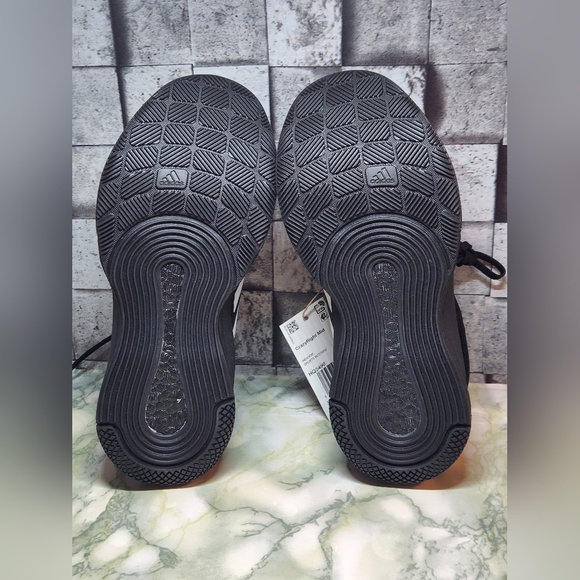 Adidas CRAZYFLIGHT Mid 2023 Withe Silver Metallic.. Woman's size 5 - Picture 10 of 11